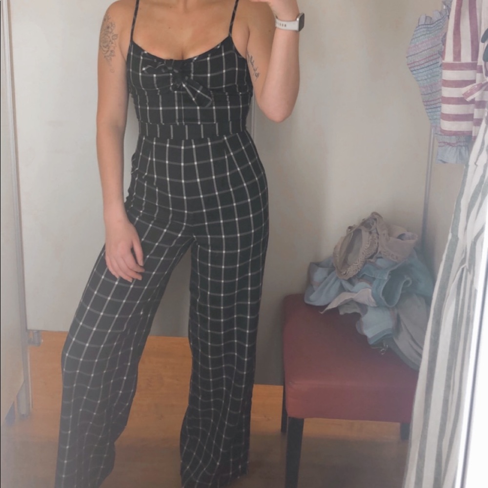 Striped Jumpsuit